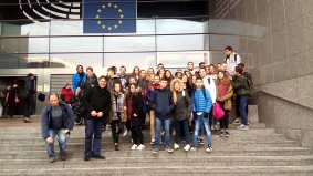 Els alumnes de tercera al Parlament Europeu
