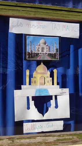 La simetria del Taj Mahal