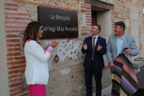 Ouillade: Canet-en-Roussillon/ « La Bressola » : inauguration institutionnelle du Col.legi du Mas Roussillon